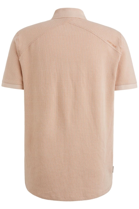 Cast Iron short sleeve r-neck two tone waffl